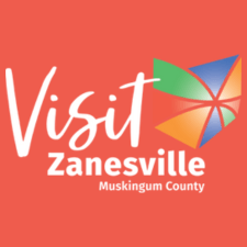 visit Zanesville logo