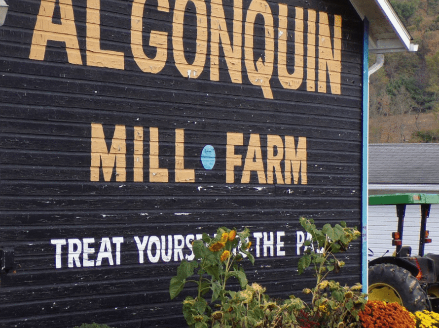 Algonquin painted barn